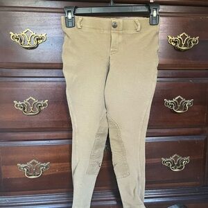 Kids Brown Riding Pants